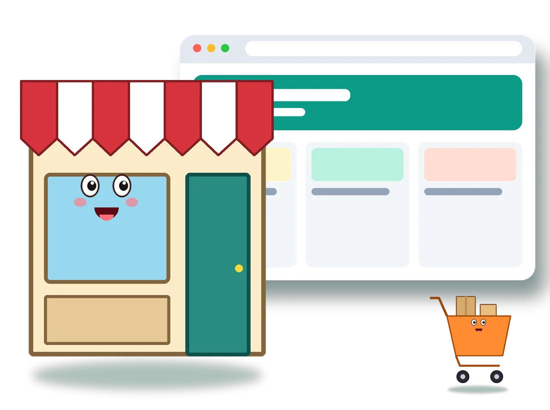 Shops and workshops: websites and online stores — A shop window that is always open