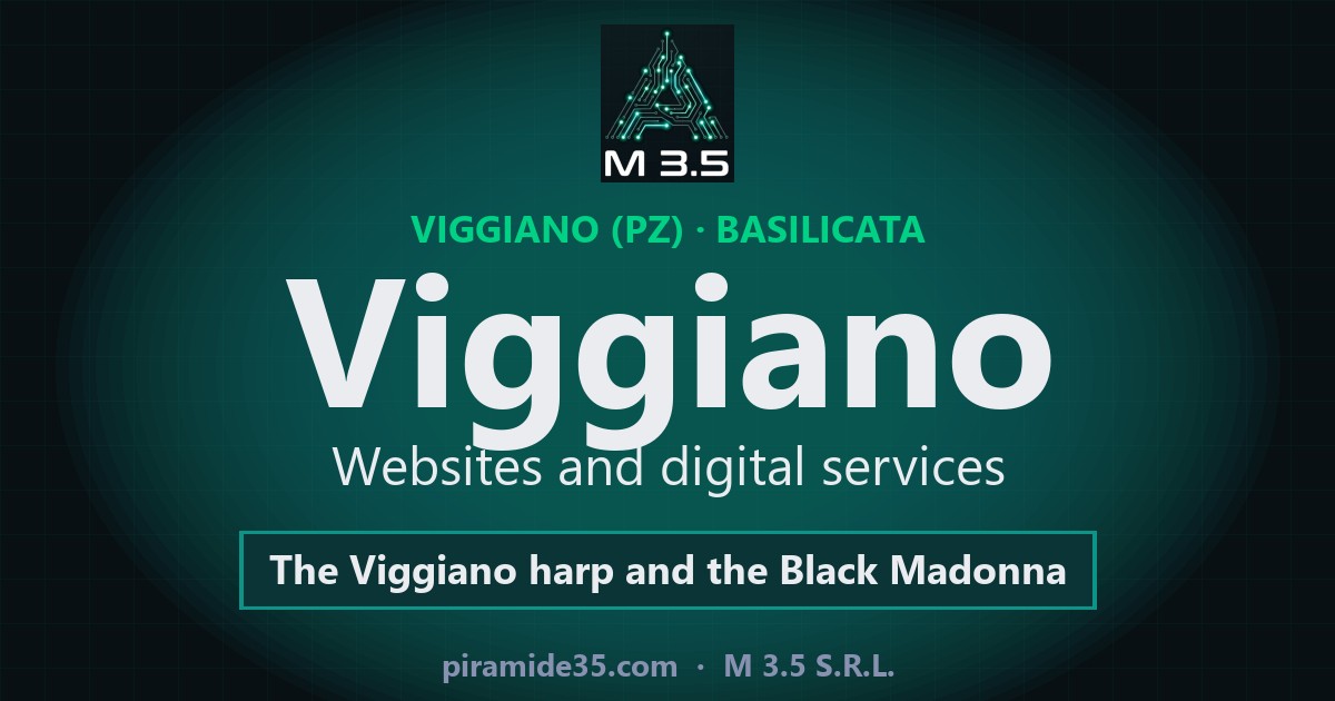 Viggiano: websites and digital services — The Viggiano harp and the Black Madonna