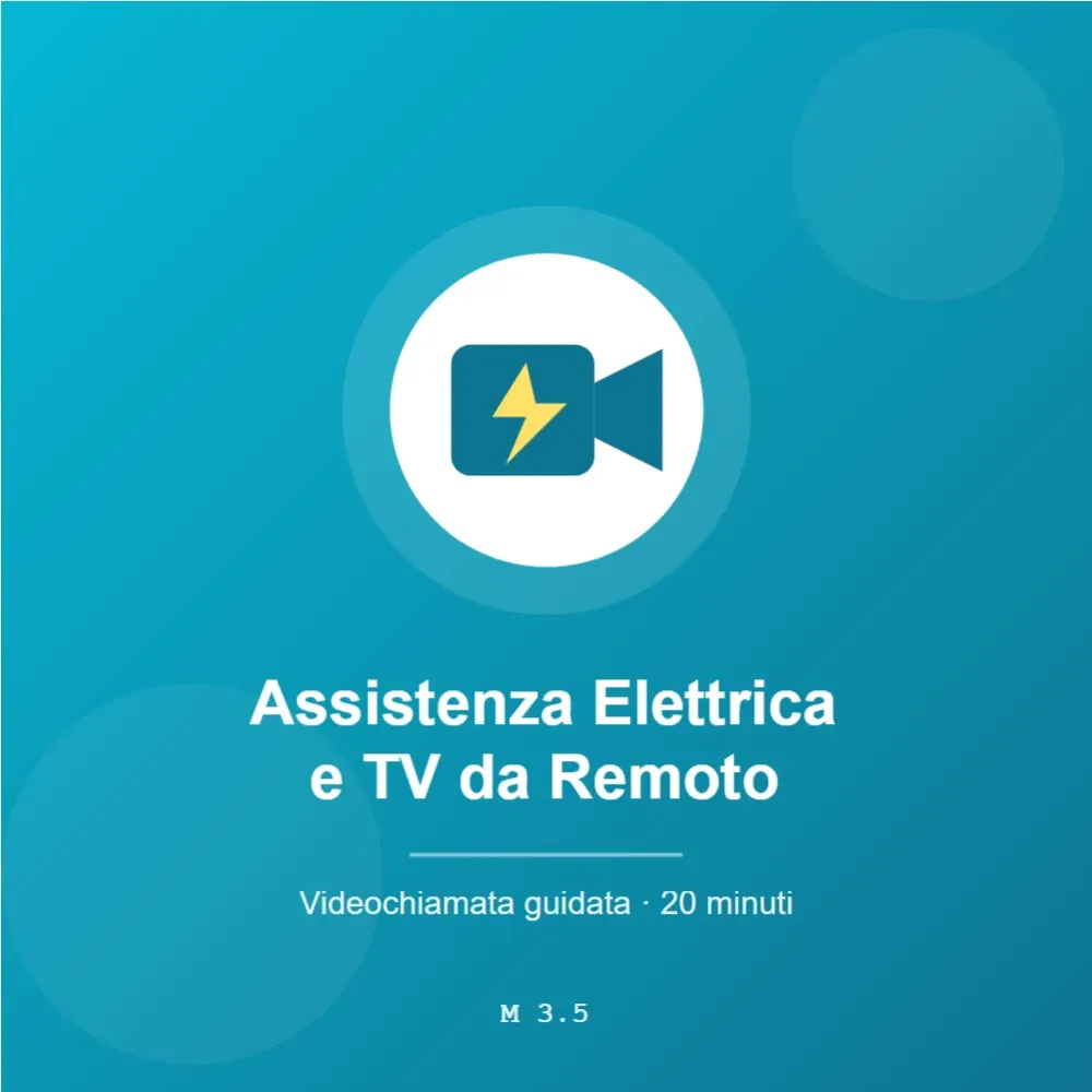 Assistenza Elettrica e TV da Remoto