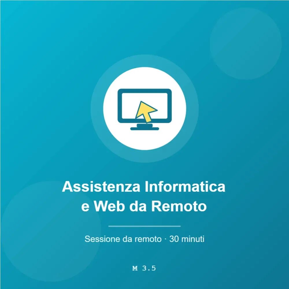 Assistenza Informatica e Web da Remoto