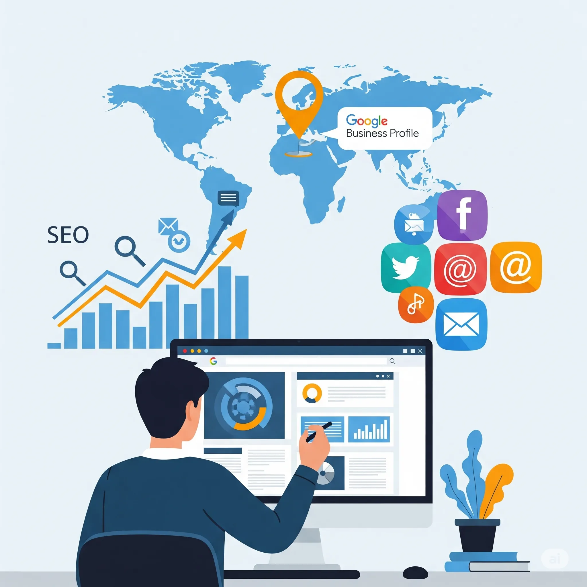 Consulenza sui servizi digitali offerti da M 3.5 S.R.L. a un'azienda lucana.